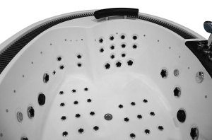 Cada SPA cu hidromasaj MUS-1099, Dimensiune 210x170x70 cm, carcasa grafit - Img 19
