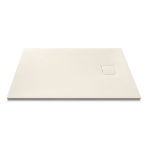 Cadita de dus dreptunghiulara din compozit de piatra Pro MUE-1084C crem 100 x 80 x 4 cm - Img 3