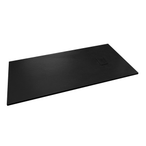 Cadita de dus MO-GD18090ES Dreptunghiulara, SMC, culoare Negru. 180X90X2.6CM