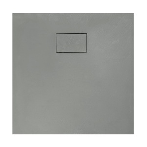Cadita de dus MO-GD9090ES Dreptunghiulara, SMC, culoare Gri. 90X90X2.6CM - Img 2