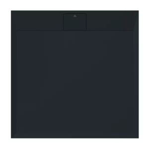 Cadita de dus patrata Ideal Standard i.life Ultra Flat S negru intens 100x100 cm - Img 2