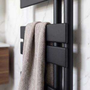 Calorifer electric, portprosop, Rea Nexo 90X50 cm, Negru Mat - Img 5