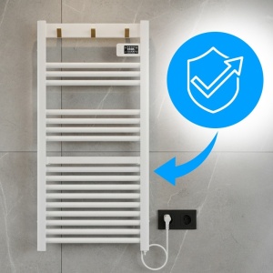 Calorifer port prosop electric din aluminiu pentru baie Eco Ladder 500W - Img 21