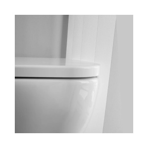 Capac wc Hatria Bianca softclose alb - Img 3