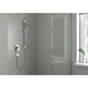 Cot conector dus Hansgrohe FixFit Square crom - Img 3