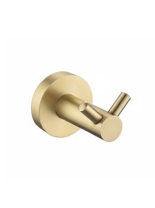Cuier de baie auriu Leo Brush Gold 5605