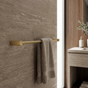 Cuier de baie Rea Otto Brush Gold A62301BG - Img 7
