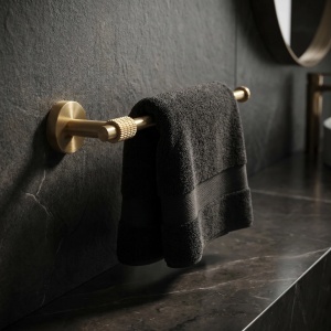 Cuier de baie Rea Rivo Brush Gold - Img 6