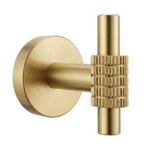 Cuier de baie Rea Rivo Brush Gold