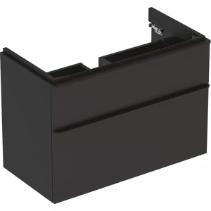 Dulap baza suspendat Geberit Smyle Square cu 2 sertare lava mat 88.4 x 61.7 x 47 cm