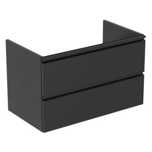 Dulap baza suspendat Ideal Standard Tesi negru mat 80 x 49 x 44 cm