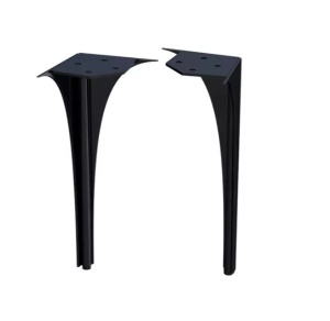 Dulap baza suspendat Oristo Louis negru lucios 62 x 48 cm 2 sertare - Img 3