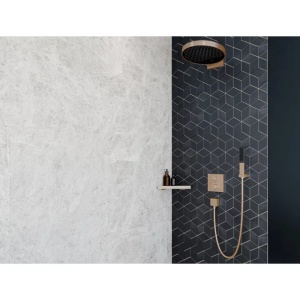 Etajera dus de colt Hansgrohe AddStoris bronz periat - Img 3