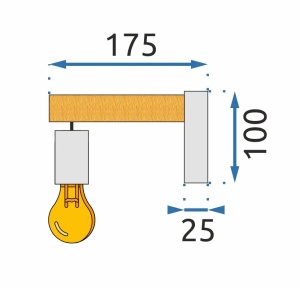 Lampa suspendabila APP972-1W LINE - Img 6