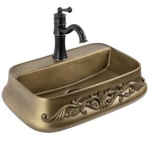 Lavoar ceramic cu fixare pe blat Rea Castel