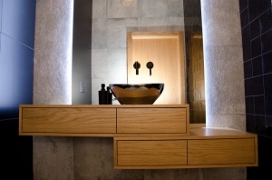 Lavoar De Blat PRO VERA SILVER, Dimensiuni 40,5 X 33 X 14 Cm, Montaj Pe Blat, Design Deosebit, Forma Ovala, Ceramica Sanitara, Alb / Argintiu - Img 4