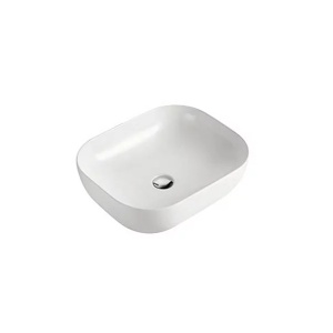Lavoar pe blat Fluminia Alaska New alb 50 cm - Img 1