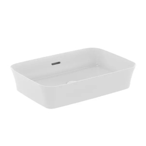 Lavoar pe blat Ideal Standard Atelier Ipalyss 55 cm alb mat cu preaplin