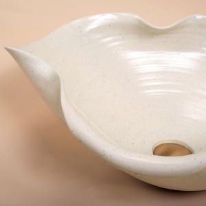 Lavoar pe blat Rea HM-02 Handmade ART din ceramica - Img 8