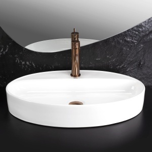 Lavoar pe blat Rea Nastazja 61 cm alb - Img 3
