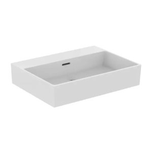 Lavoar suspendat Ideal Standard Atelier Extra alb lucios cu orificiu preaplin 60 cm - Img 9