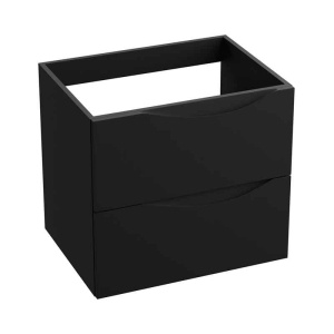 Mobilier pentru lavoar suspendat Spectrum Carolina 60 negru mat