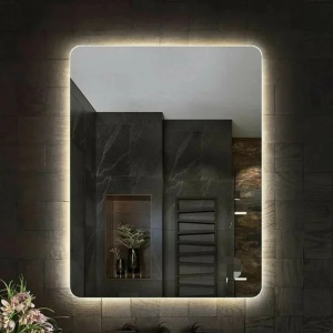Oglinda baie cu LED si dezaburire Fluminia Verona 60 x 80 cm - Img 2