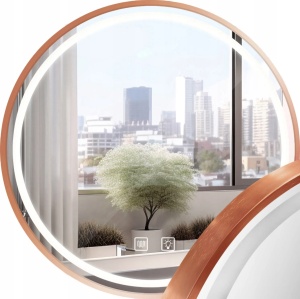Oglindă LED 80cm MMJ Brush Copper