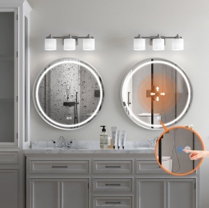 Oglindă LED 90cm MMJ Brush Silver - Img 5