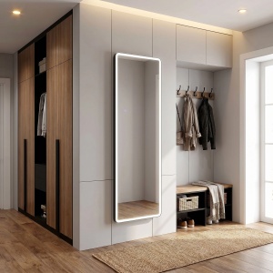 Oglindă LED Classico Black 60x170 cm - Img 3