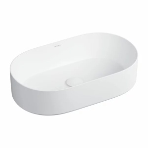 Pachet lavoar pe blat Rea Mesa alb 53.5 cm, baterie lavoar Rea Lungo negru si ventil lavoar Click-Clack negru - Img 9