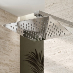Palarie de dus patrata 25 cm REA Chrome JS-P015 - Img 5