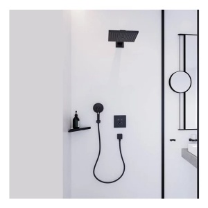 Para de dus Hansgrohe Raindance Select S 120 negru mat 3 functii - Img 5