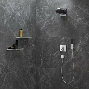 Para de dus Hansgrohe Rainfinity 130 crom lucios 1 tip de jet - Img 5