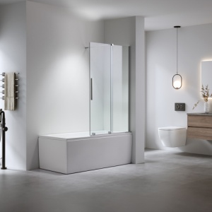 Paravan de cada ASTRA-CH-PR-100X150 Crom 100x150 CM 8 MM - Img 2