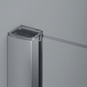 Paravan de dus din sticla securizata si profil crom lucios SanSwiss Easy 70 x 200 cm - Img 4