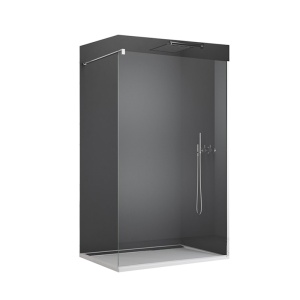Paravan de dus din sticla securizata si profil crom lucios SanSwiss Easy 90 x 200 cm