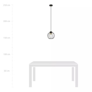 Pendul Emibig Ajax 1 negru/auriu - Img 2