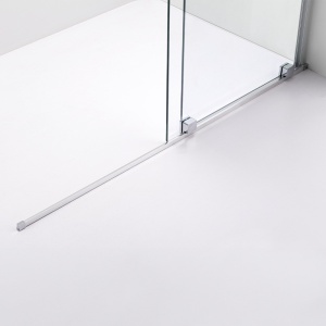 Perete de dus cu rame cromate, sticla 8mm, Astra CH-A-90, 90 cm - Img 11