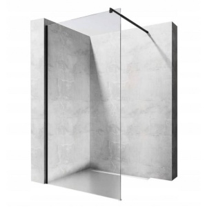 Perete dus Walk-In, PRO MALAGA, sticla securizata 6 mm, Dimensiune la alegere - Img 1