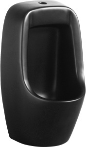 Pisoar suspendat, negru mat Pro Carter 50 x 29 cm