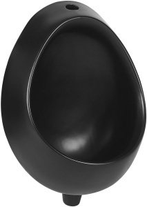 Pisoar suspendat negru mat Pro Dylan 46.5 x 48 cm