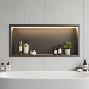 Raft de baie incastrat cu LED 30x60 Rea Titan - Img 4