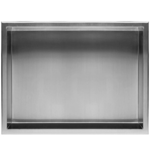 Raft incastrat dreptunghiular cromat Rea 30x45x10 cm
