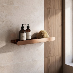 Raft pentru baie SF03 45cm Rea Copper brush - Img 2
