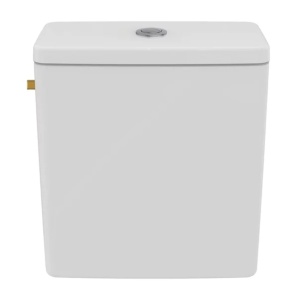 Rezervor pe vas WC Ideal Standard I.life A cu alimentare laterala alb lucios - Img 4