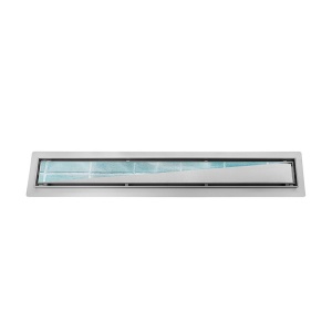 Rigola de duș liniară cu sifon rotativ 360 și randament ridicat Fix DL01 90 cm – Inox - Img 15