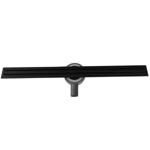 Rigola de dus liniara cu sifon rotativ si randament ridicat Slim DL03 70 cm negru - Img 14