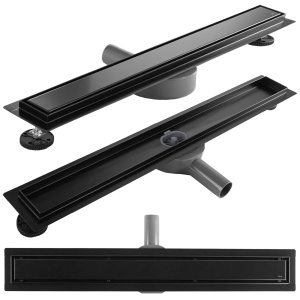 Rigola de Dus Liniara Rea Neox Titan 80 cm, Otel Inoxidabil AISI 304 - Img 2