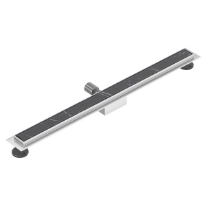 Rigola pentru dus din inox cu sifon inclus si randament ridicat DL01 80 cm - Img 4